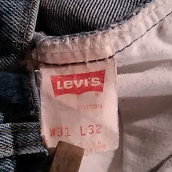 Vintage levis 31 x 32 USA 🇺🇸  high rise - Picture 4 of 5